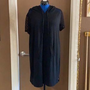 Livi Active Black Hoodie Dress ~ 18/20